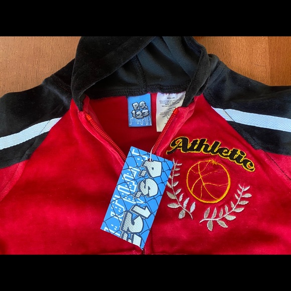 TODDLER ATHLETIC VELOUR SET - Picture 4 of 5